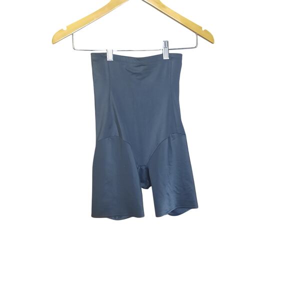 Cupid Womens Black Firm High Waisted Thigh Slimmer Size Medium - Picture 2 of 5